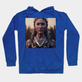 Viking Shield Maiden Hoodie